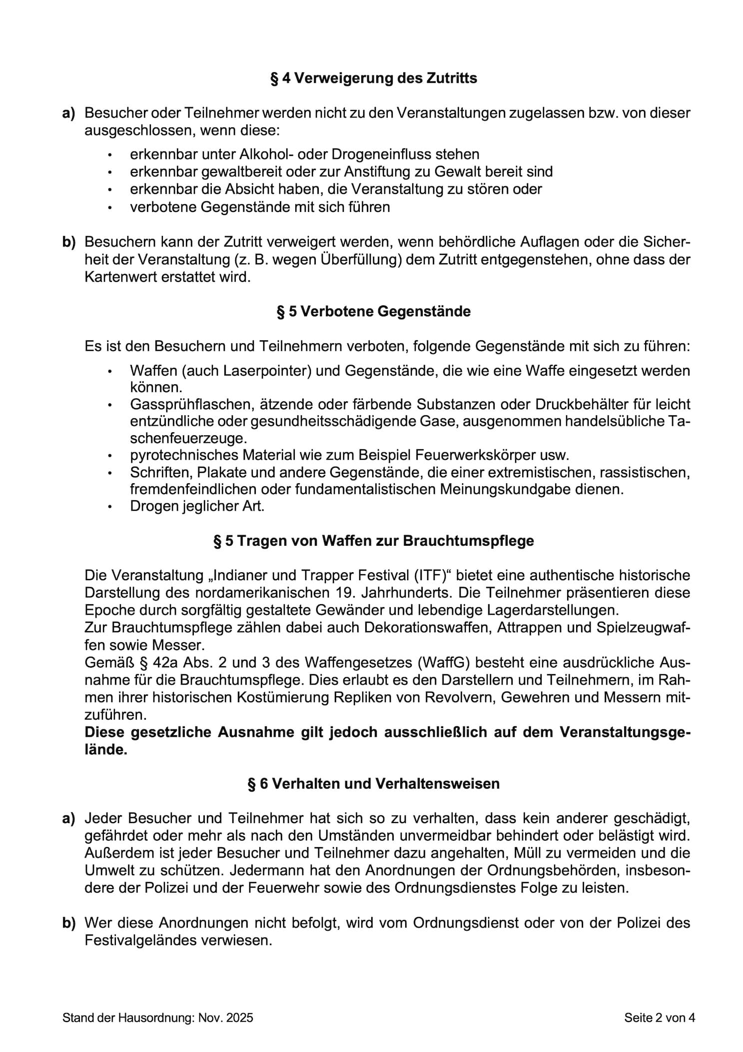 Vereinssatzung Bild 2