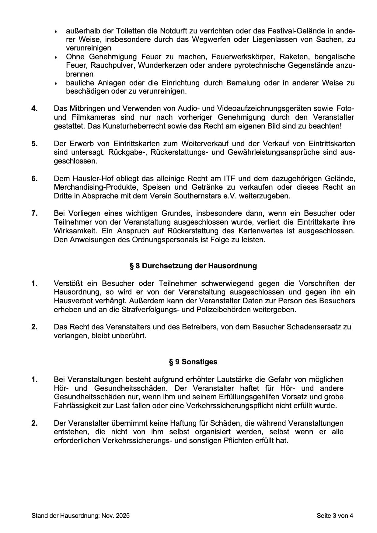 Vereinssatzung Bild 3