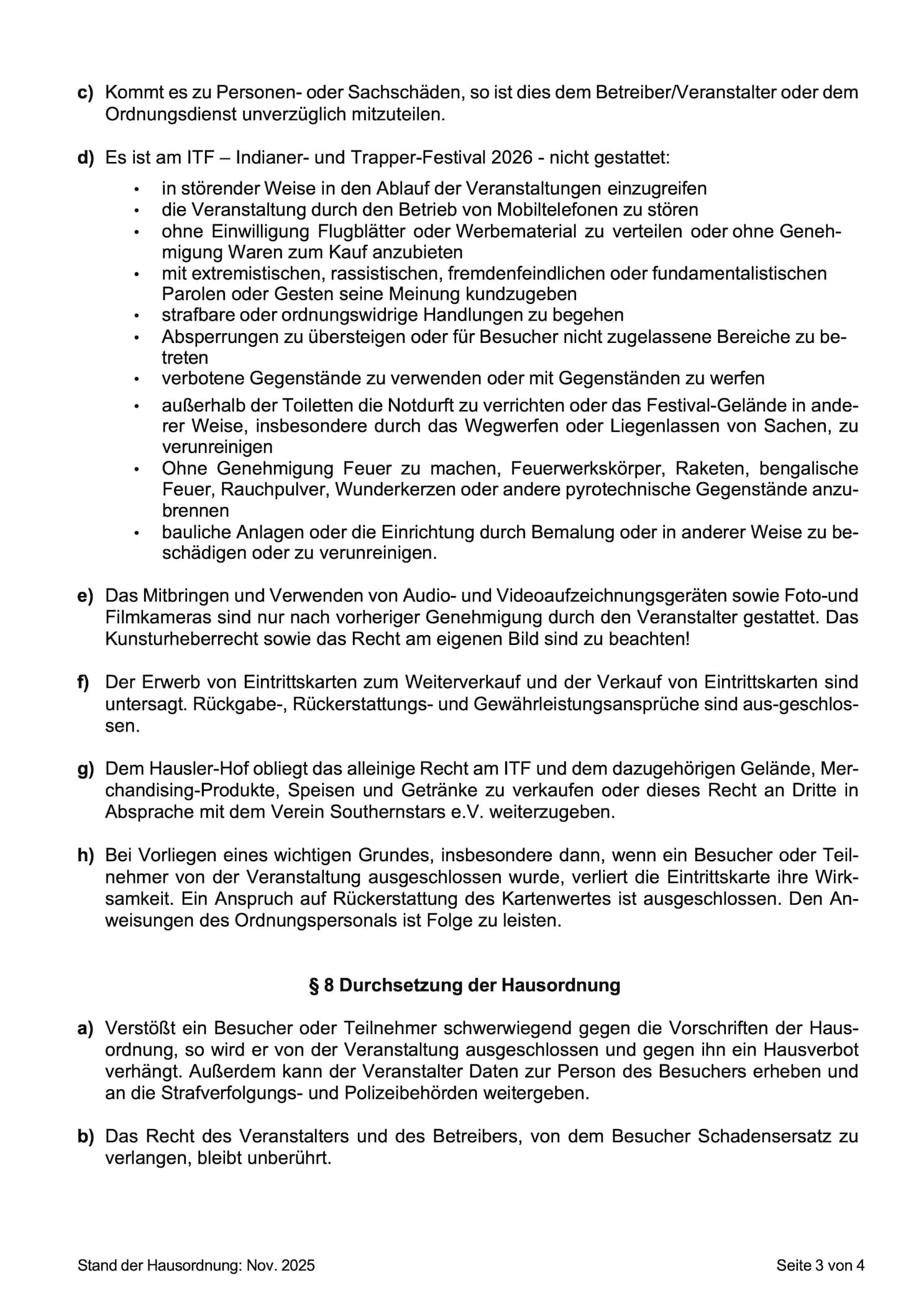 Vereinssatzung Bild 3