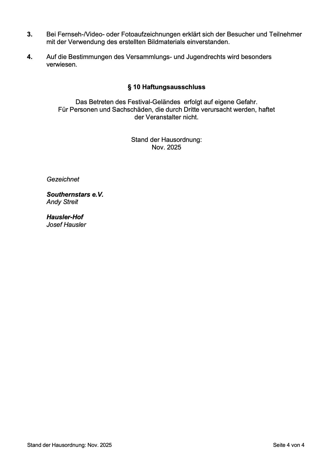 Vereinssatzung Bild 4