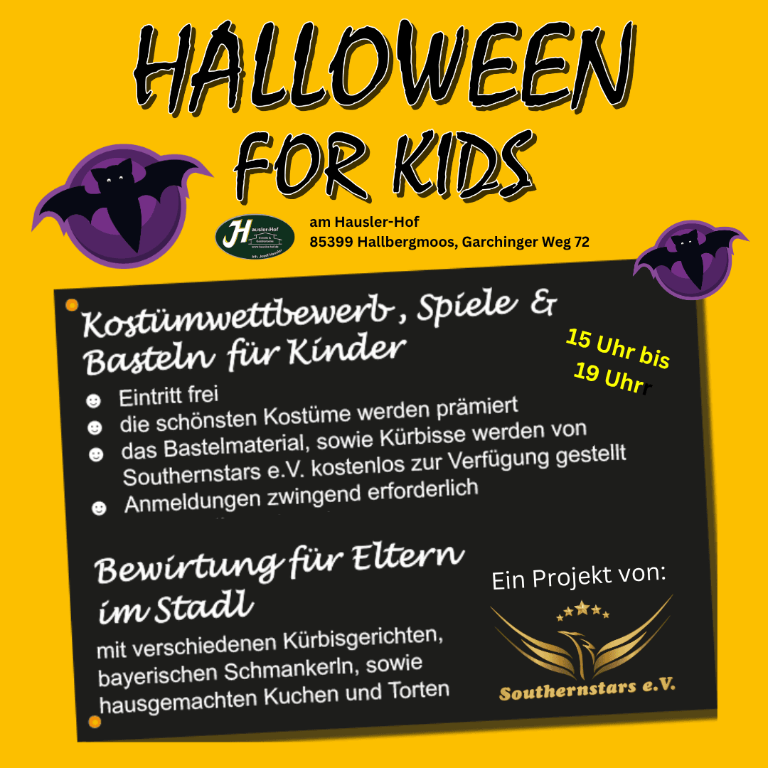 Halloween for Kids am 31.10.2026