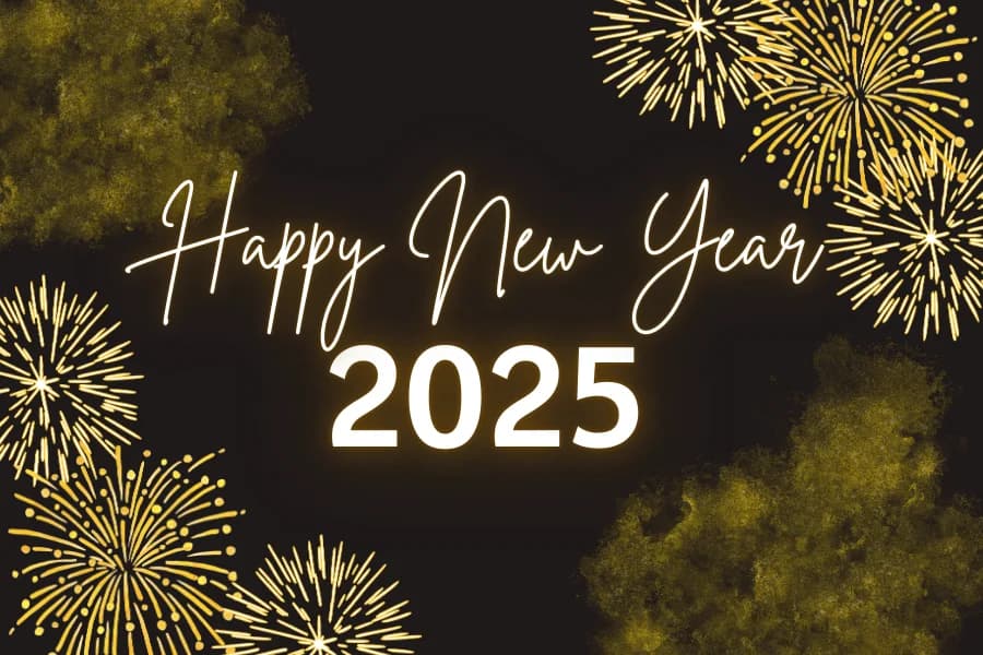 Frohes neues Jahr 2025